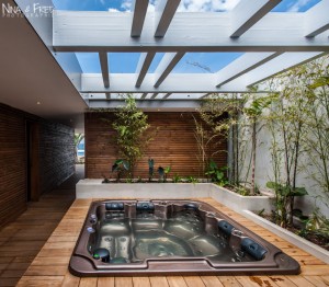 photographie d'architecture jacuzzi