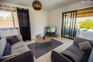 photo immobilier Réunion salon TV