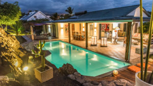 photographie immobilière Villa nuit Réunion